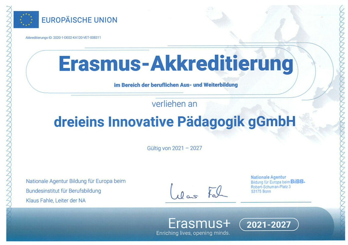 Erasmus Akkreditierung